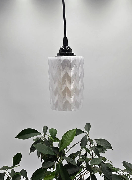 5.5" Chevron Pendant Light