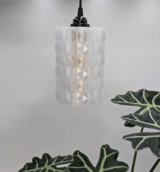 7" LED Hexagon Pendant Light