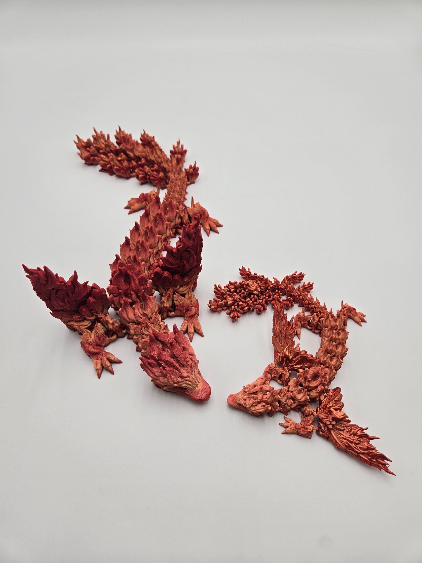 Phoenix Fire Dragon, Articulating Collectible Gift, Toy, 3D Printed